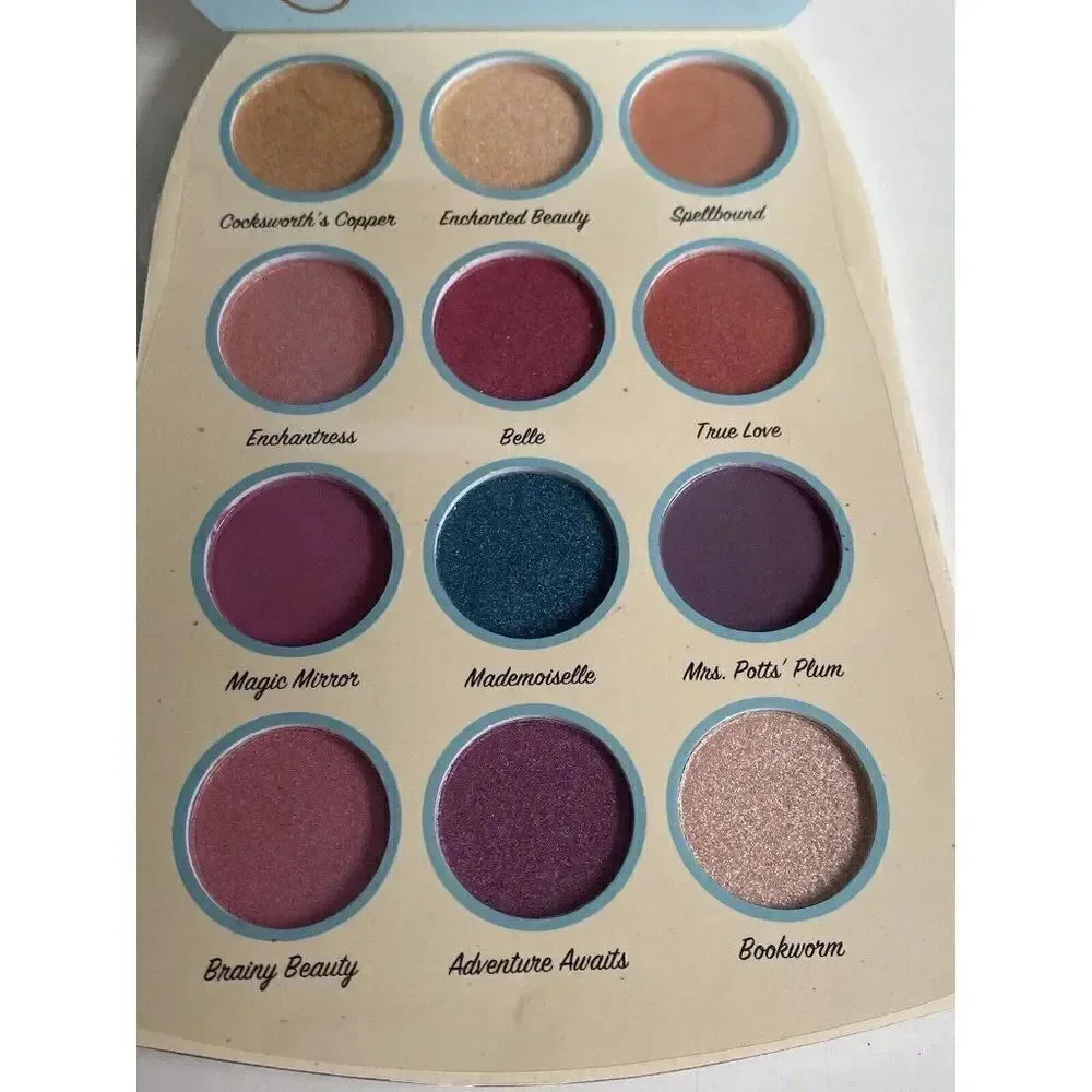 Taste‎ Beauty Disney Princess Belle Beauty & Beast Eyeshadow Palette 12 Shades